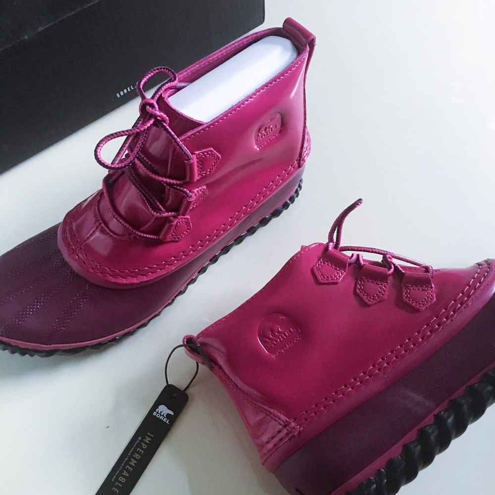 Brand new Sorel rain boots